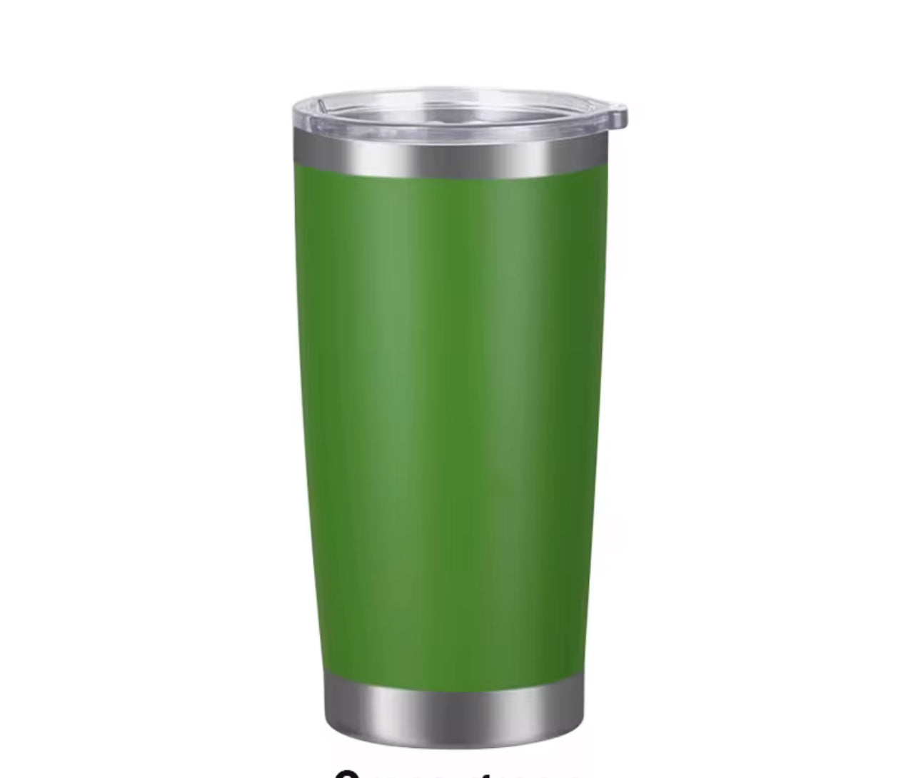 20 Oz Travel Tumbler With Slider Lid. Insulated, Stainless Steel