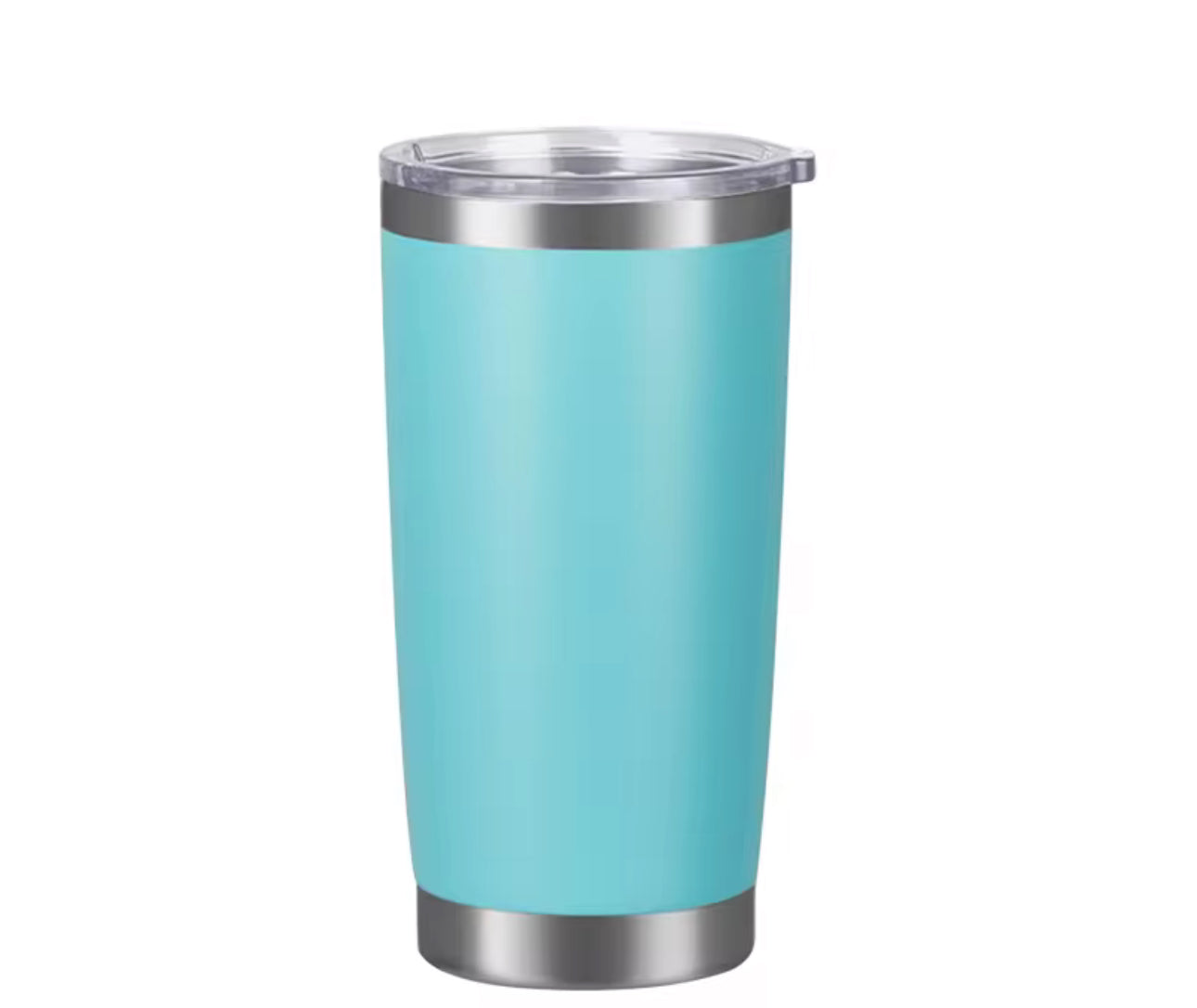 20 Oz Travel Tumbler With Slider Lid. Insulated, Stainless Steel