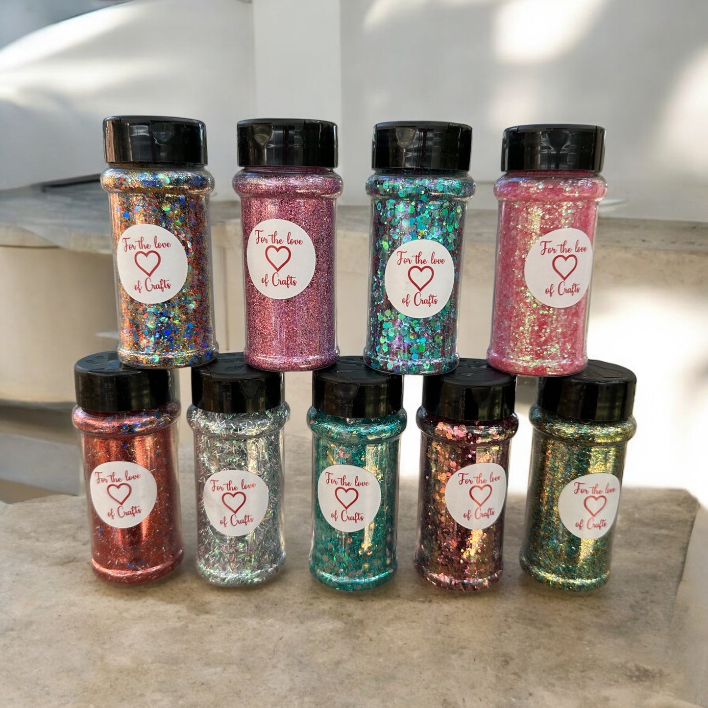 2oz Shaker with Mystery Glitter