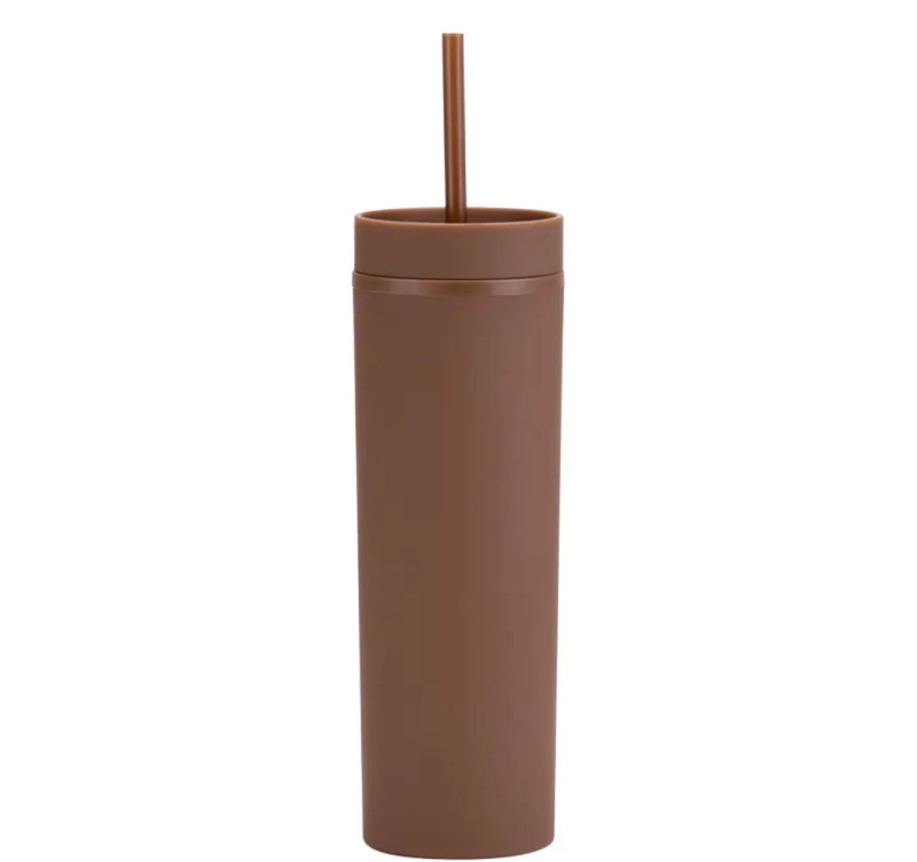 Acrylic Tumblers 16oz Solid Colour with Straw - Additional Colours