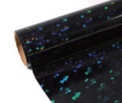 Crack Holographic Permanent Adhesive Vinyl - 30cm x 30cm Sheet