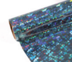 Crack Holographic Permanent Adhesive Vinyl - 30cm x 30cm Sheet