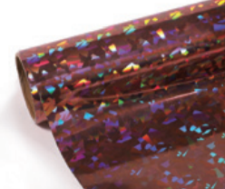Crack Holographic Permanent Adhesive Vinyl - 30cm x 30cm Sheet