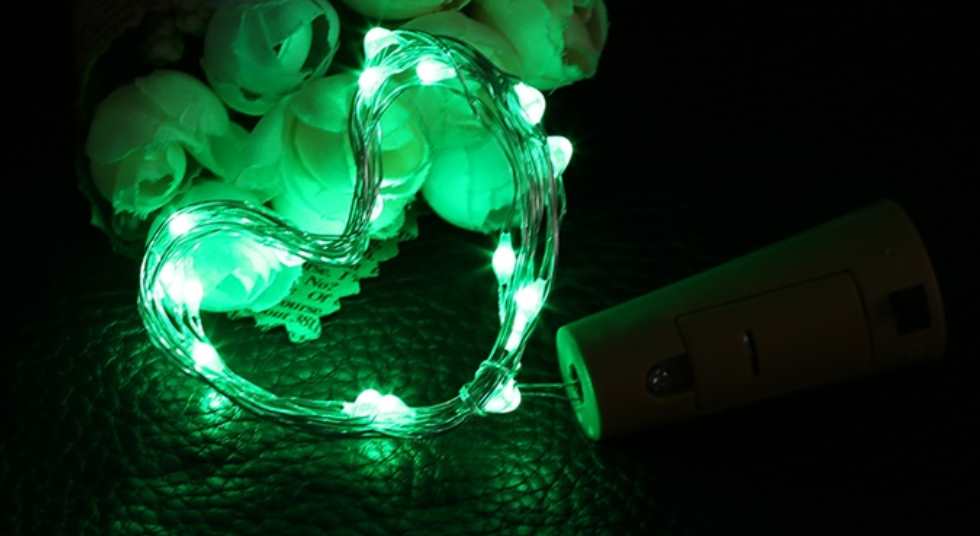Cork Shaped Wine Bottle LED String Light 10LEDS