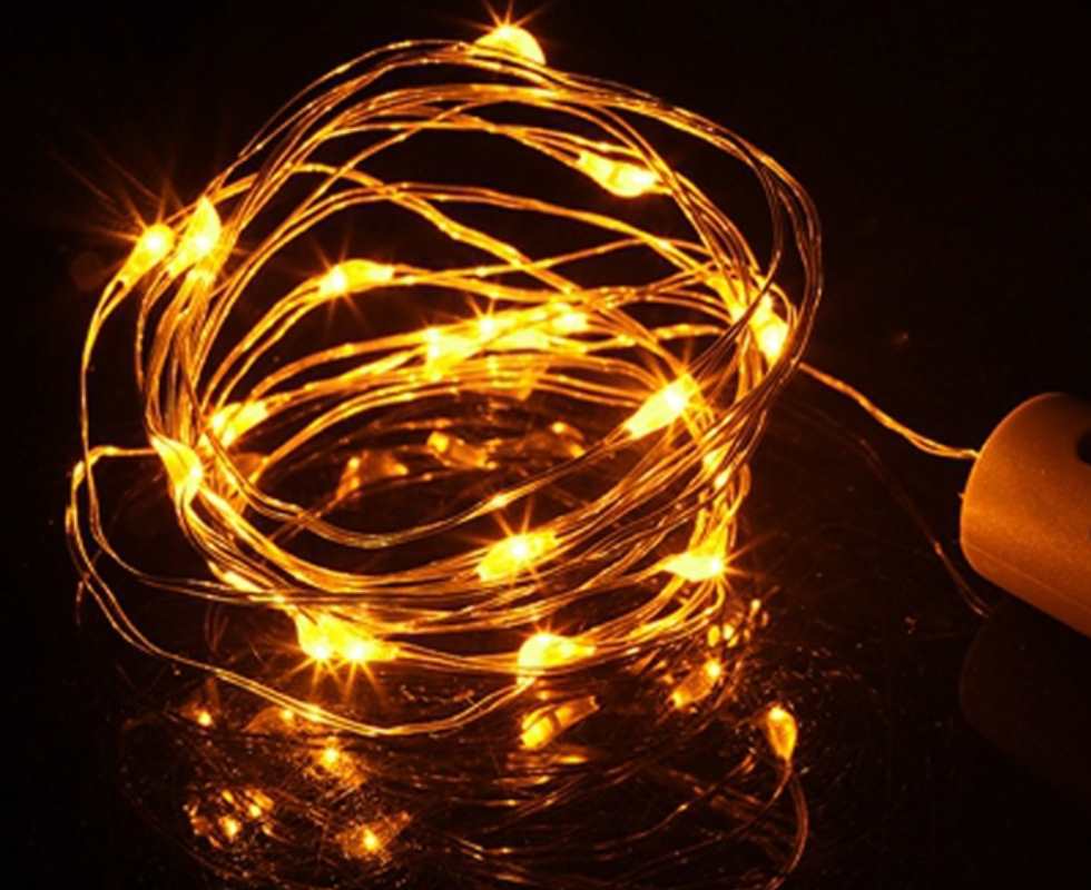 Cork Shaped Wine Bottle LED String Light 10LEDS