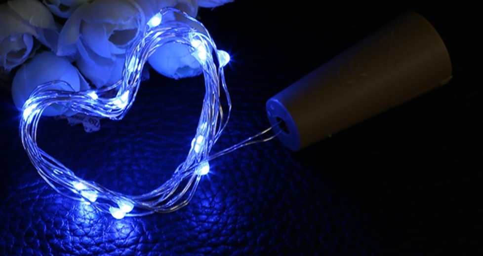 Cork Shaped Wine Bottle LED String Light 10LEDS