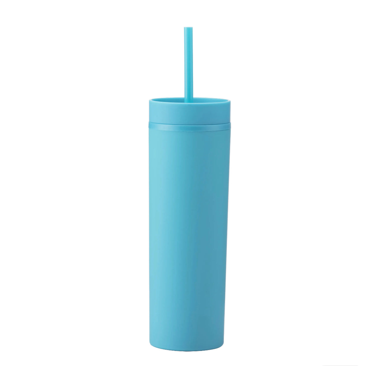 Acrylic Tumblers 16oz Solid Colour with Straw - Additional Colours