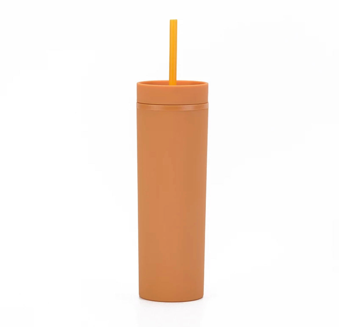 Acrylic Tumblers 16oz Solid Colour with Straw - Additional Colours