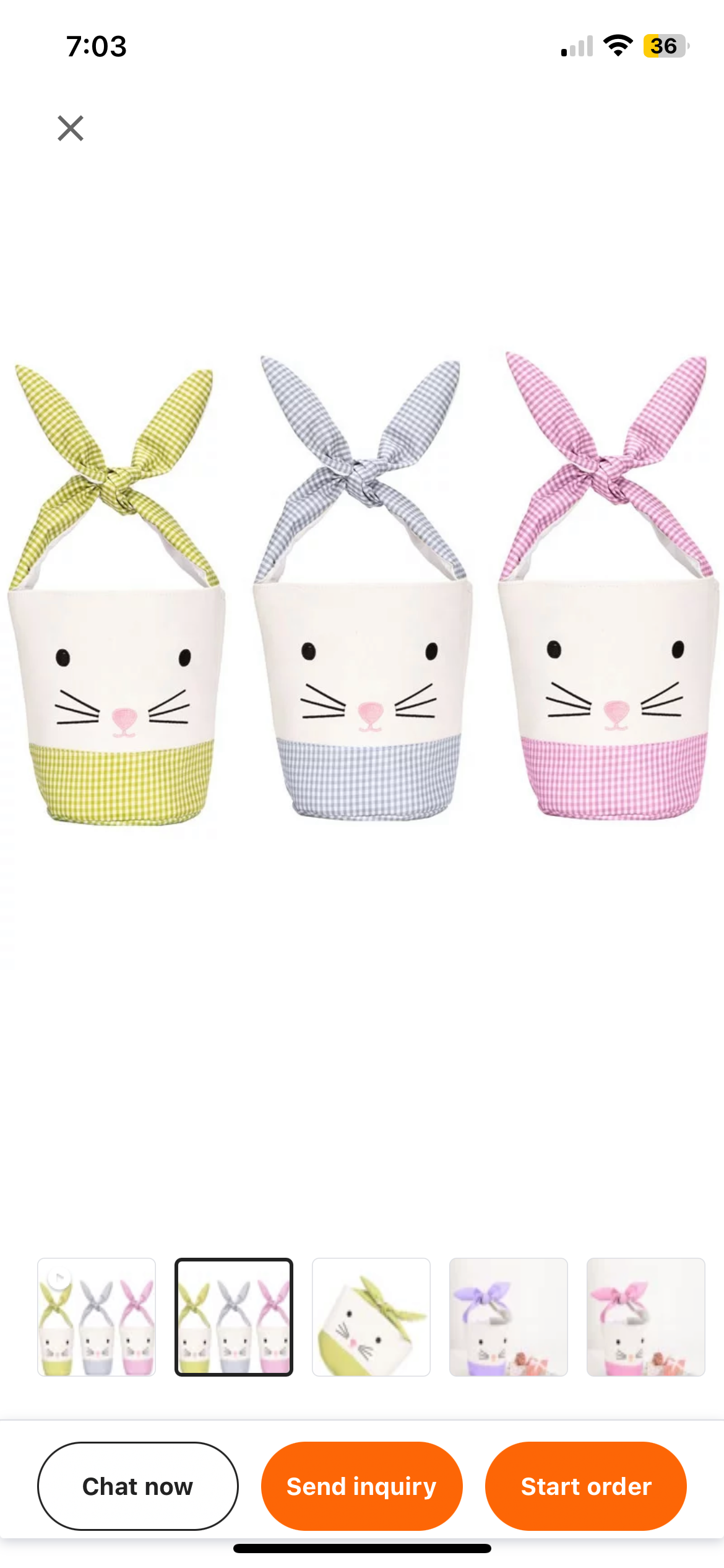 Tie Top Easter Egg Hunt Bags