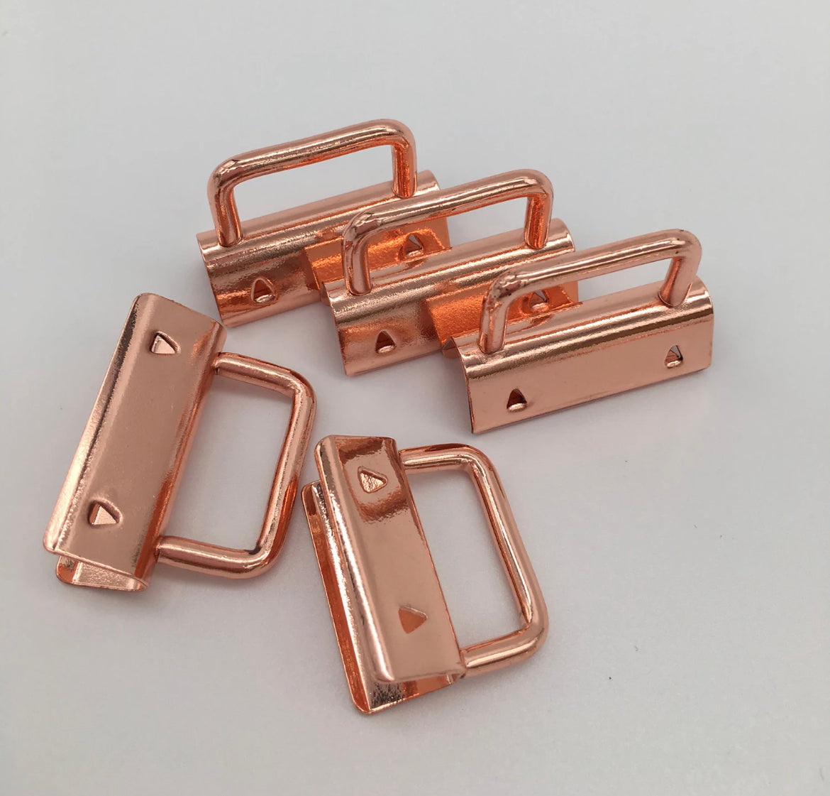 Key Fob Hardware with matching ring - 10 Pack