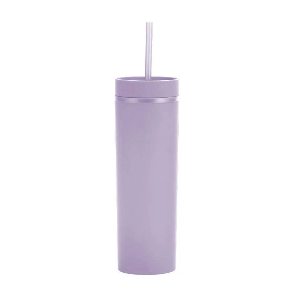 Acrylic Tumblers 16oz Solid Colour with Straw - Additional Colours