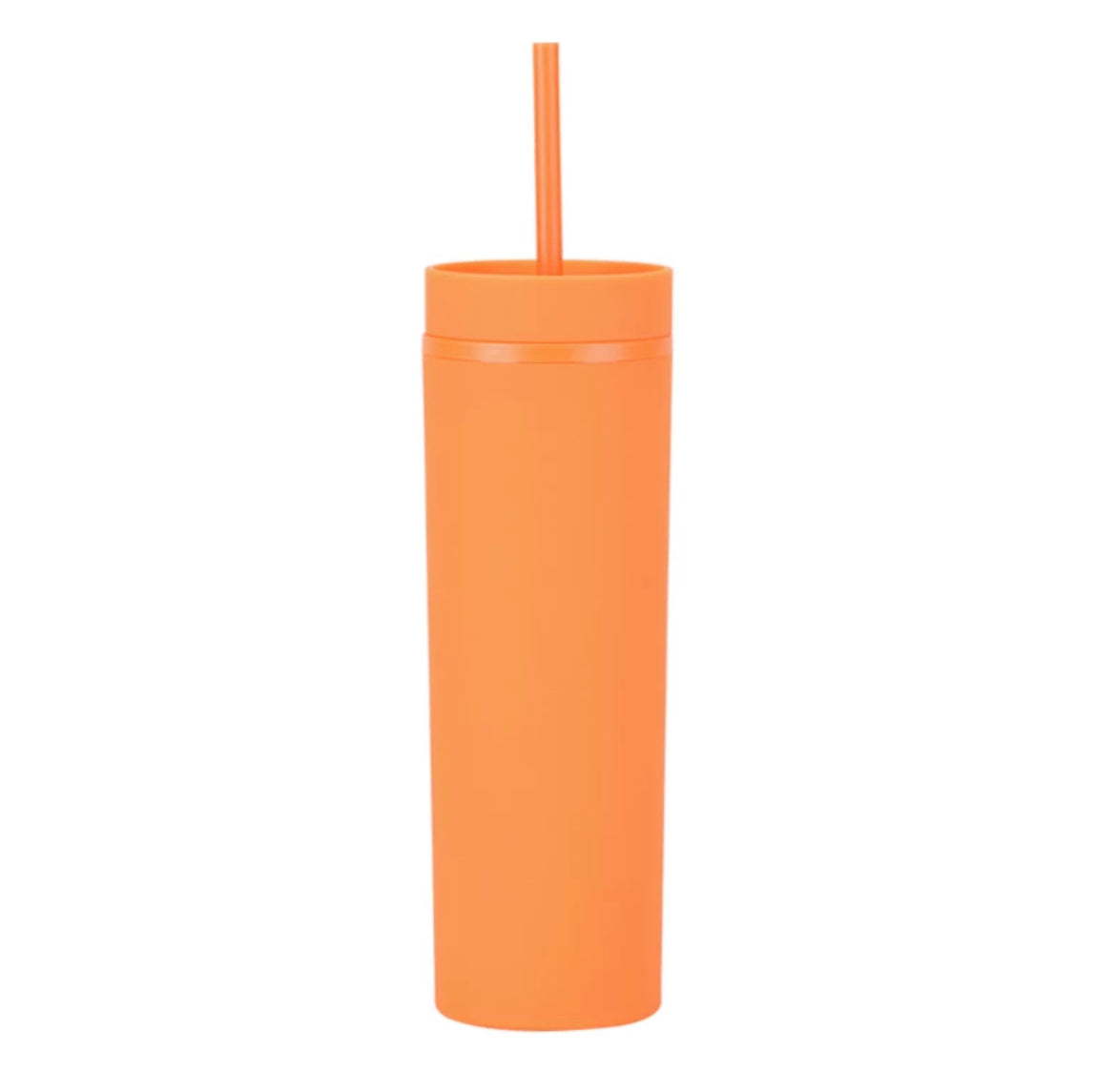 Acrylic Tumblers 16oz Solid Colour with Straw - Additional Colours