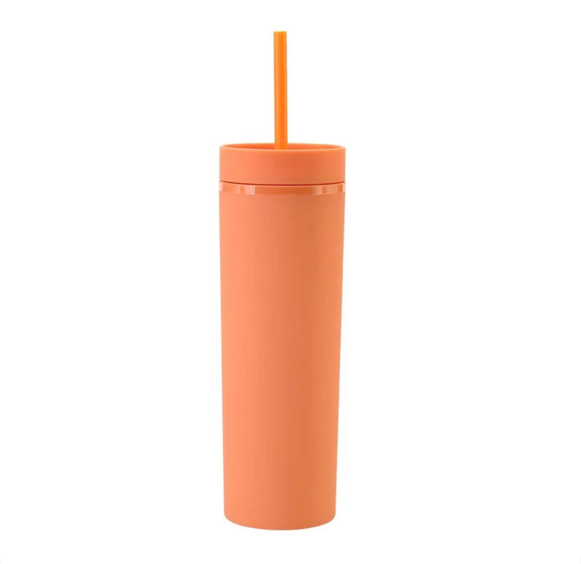 Acrylic Tumblers 16oz Solid Colour with Straw - Additional Colours