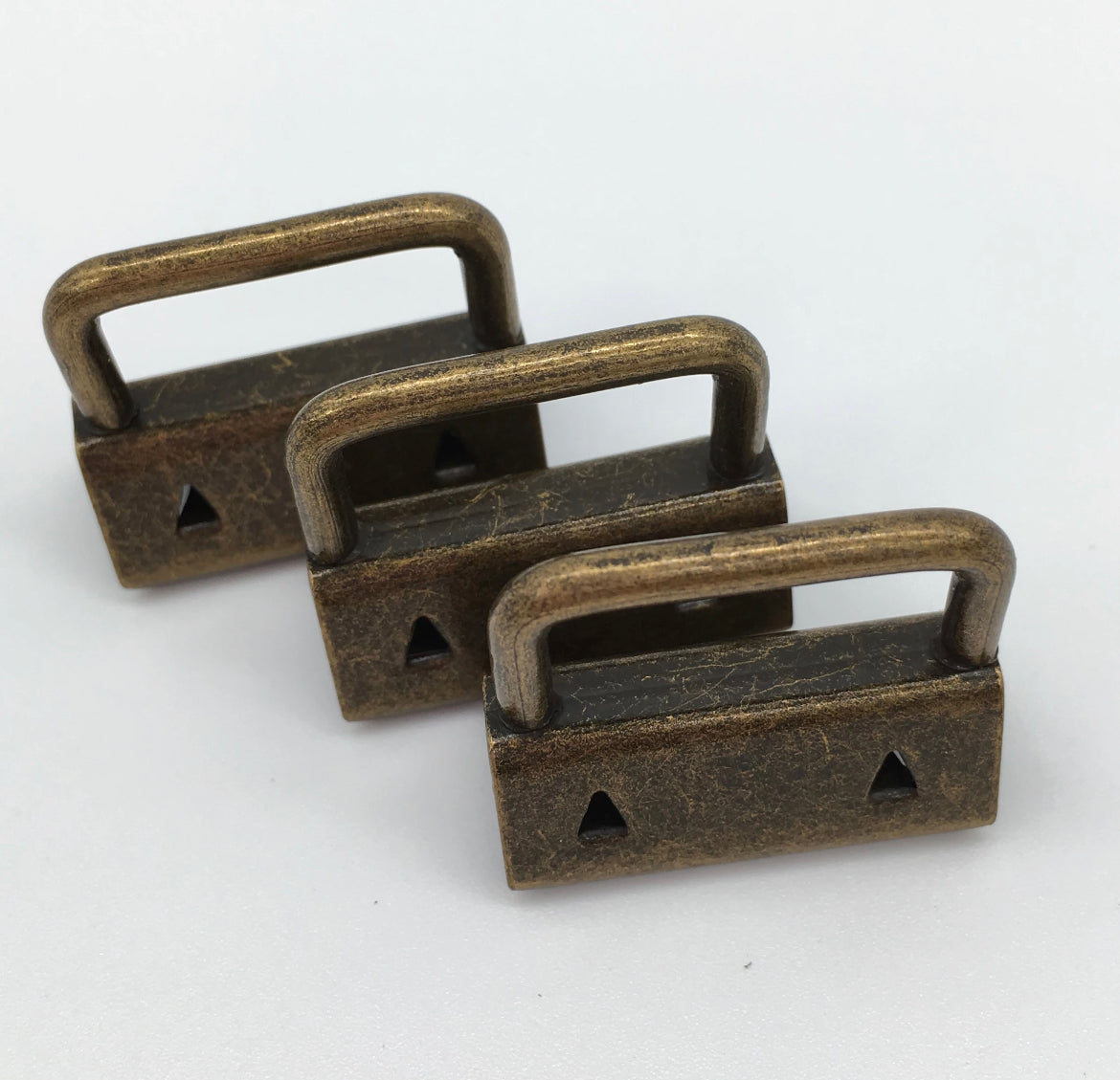 Key Fob Hardware with matching ring - 10 Pack
