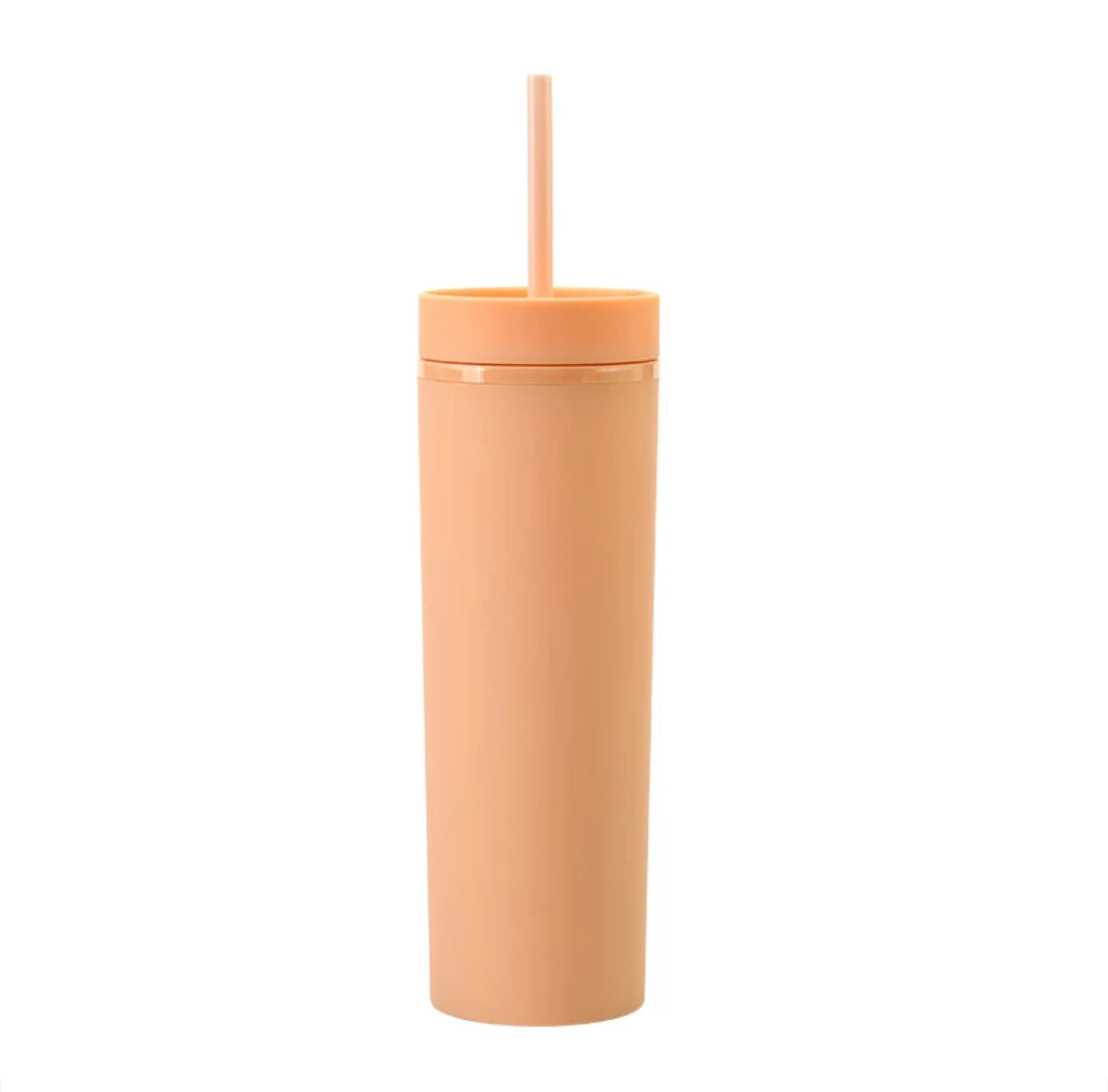 Acrylic Tumblers 16oz Solid Colour with Straw - Additional Colours