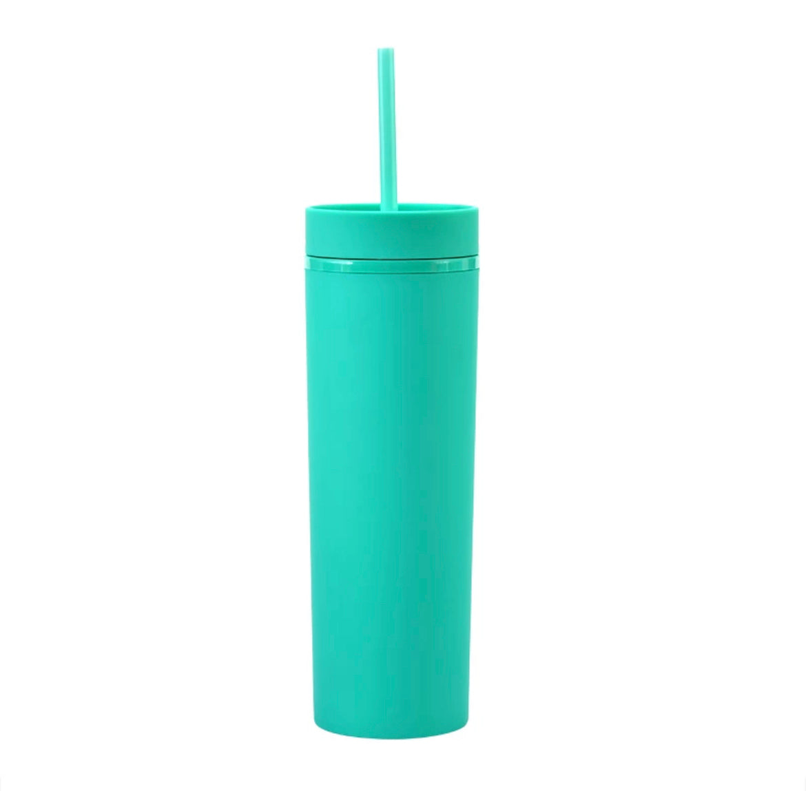 Acrylic Tumblers 16oz Solid Colour with Straw - Additional Colours