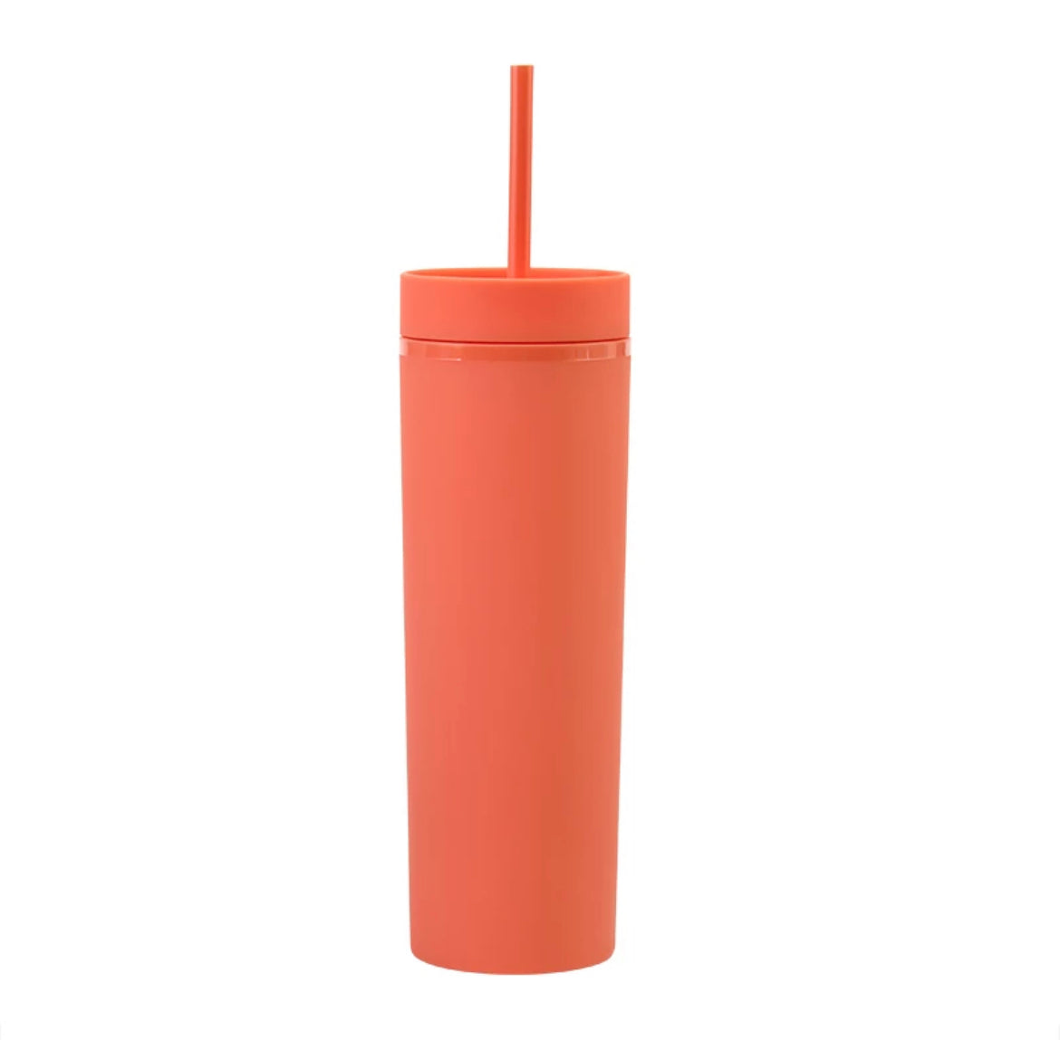 Acrylic Tumblers 16oz Solid Colour with Straw - Additional Colours